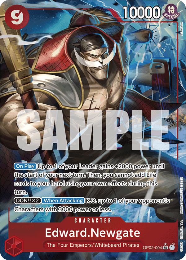 Edward.Newgate (OP02-004) (Alternate Art) (OP02-004_p4) - Premium ...