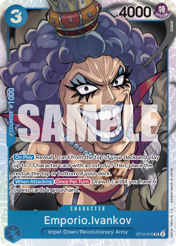 Emporio.Ivankov (ST12-010) - Starter Deck 12: Zoro and Sanji | $5.52